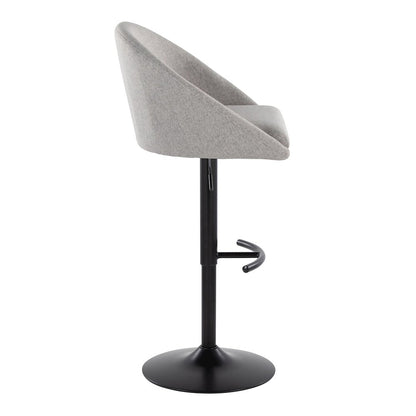 Matisse Highback Adjustable Barstool - Set of 2