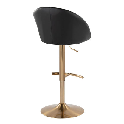 Matisse Highback Adjustable Barstool - Set of 2