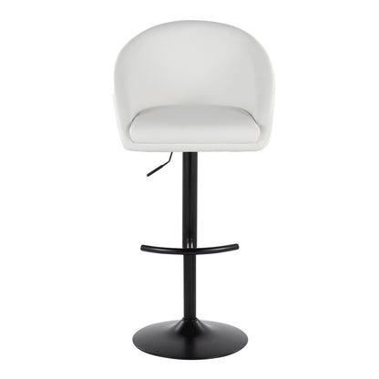 Matisse Highback Adjustable Barstool - Set of 2