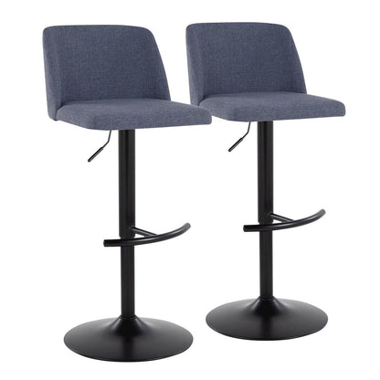 Toriano Adjustable Barstool - Set of 2