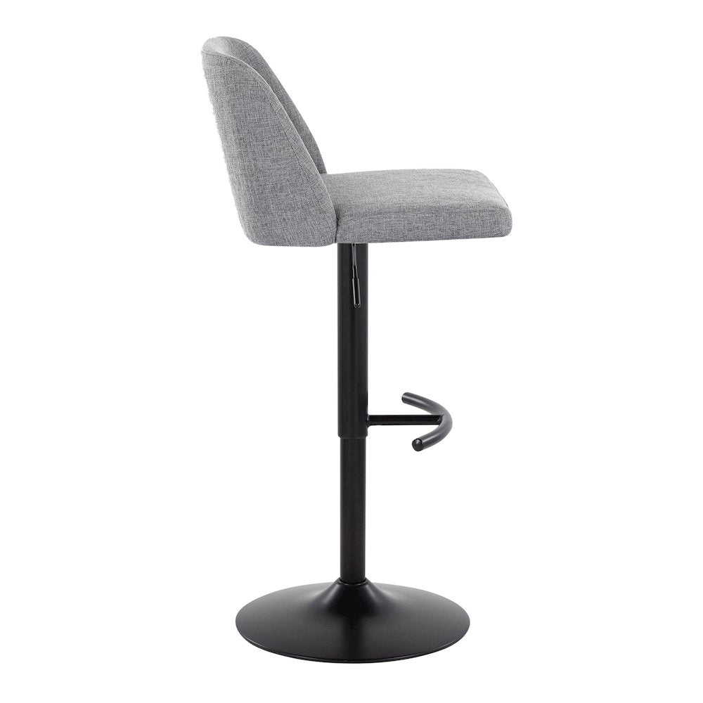 Toriano Adjustable Barstool - Set of 2