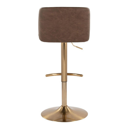 Toriano Adjustable Barstool - Set of 2