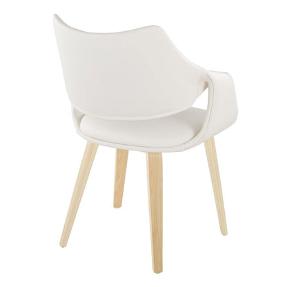 Curvo Highback Upholstered Chair - Set of 2