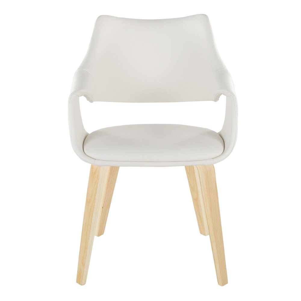 Curvo Highback Upholstered Chair - Set of 2