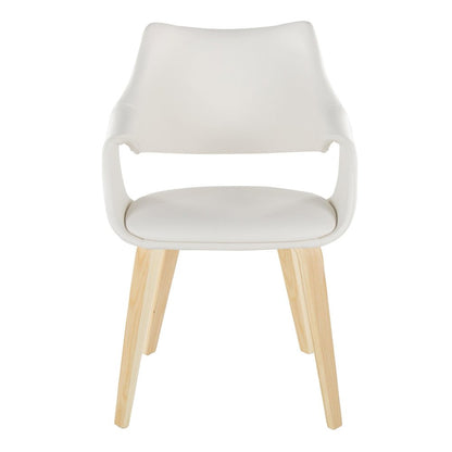 Curvo Highback Upholstered Chair - Set of 2