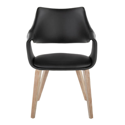 Curvo Highback Upholstered Chair - Set of 2