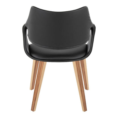 Curvo Highback Upholstered Chair - Set of 2