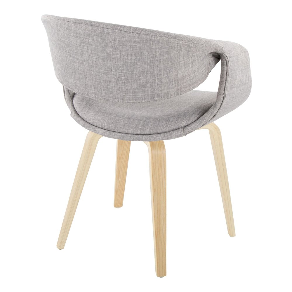 Curvo Upholstered Chair - Set of 2