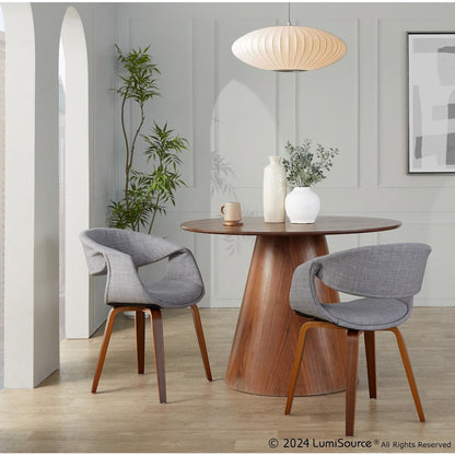 Curvo Upholstered Chair - Set of 2