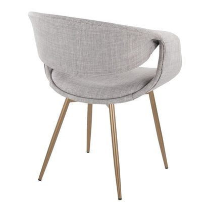 Curvo Upholstered Chair - Set of 2