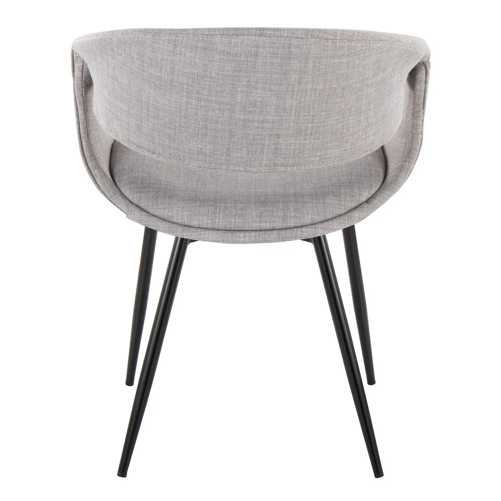 Curvo Upholstered Chair - Set of 2