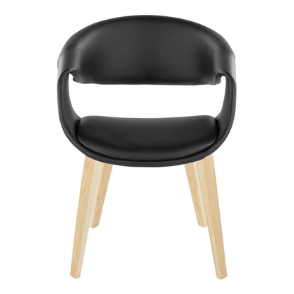 Curvo Upholstered Chair - Set of 2