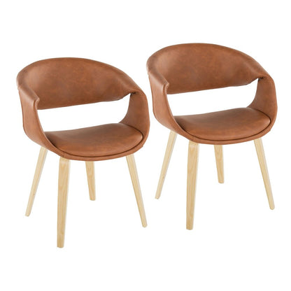 Curvo Upholstered Chair - Set of 2