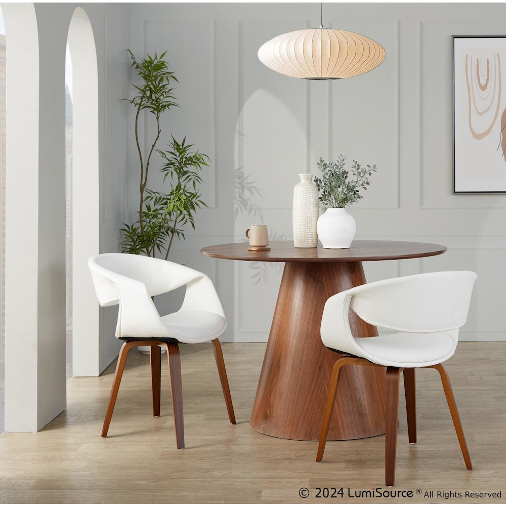 Curvo Upholstered Chair - Set of 2