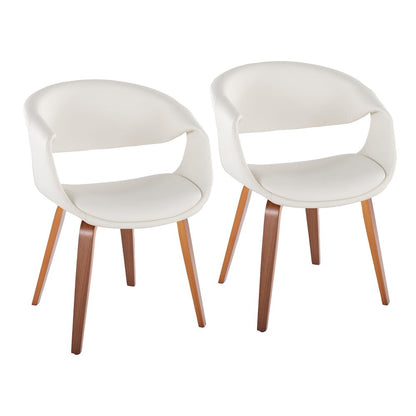 Curvo Upholstered Chair - Set of 2