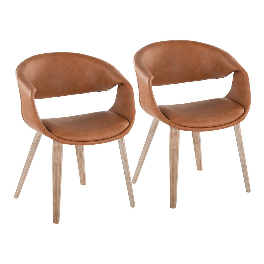 Curvo Upholstered Chair - Set of 2