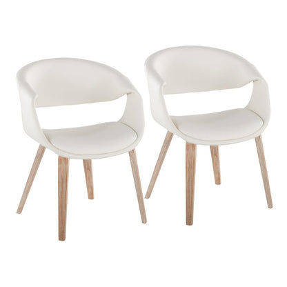 Curvo Upholstered Chair - Set of 2