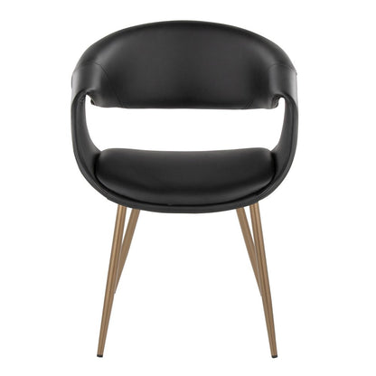 Curvo Upholstered Chair - Set of 2