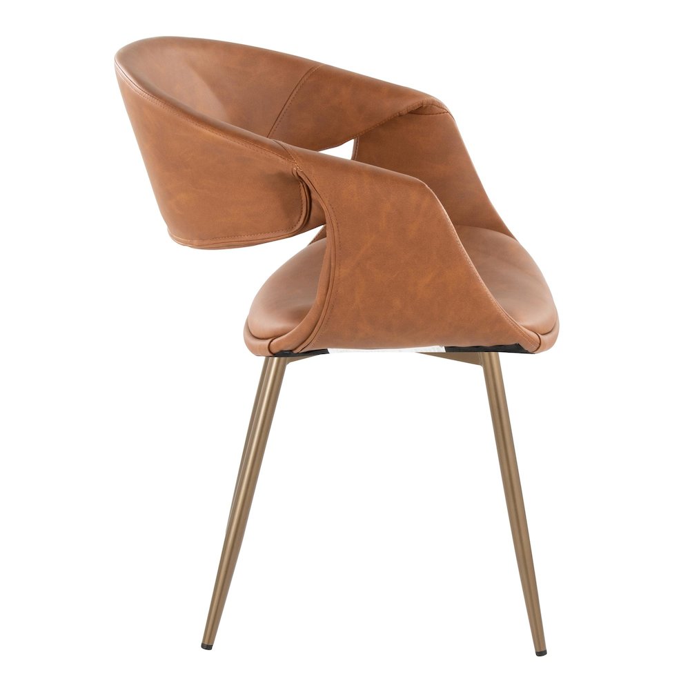 Curvo Upholstered Chair - Set of 2