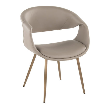 Curvo Upholstered Chair - Set of 2