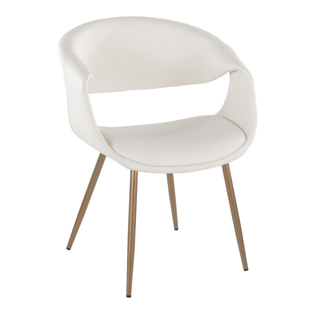 Curvo Upholstered Chair - Set of 2