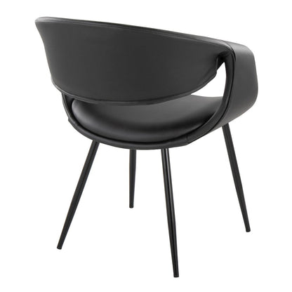 Curvo Upholstered Chair - Set of 2
