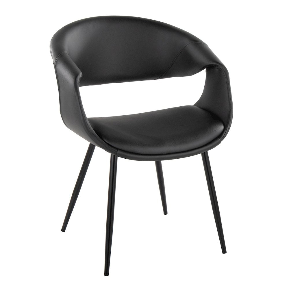 Curvo Upholstered Chair - Set of 2