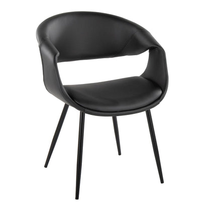 Curvo Upholstered Chair - Set of 2