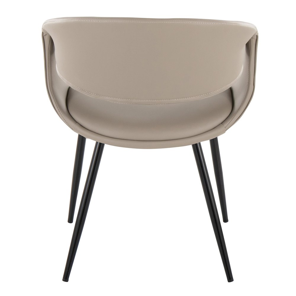 Curvo Upholstered Chair - Set of 2