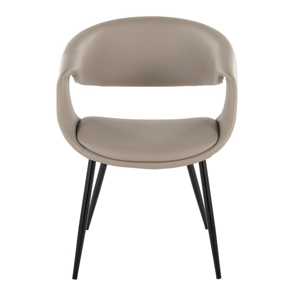Curvo Upholstered Chair - Set of 2
