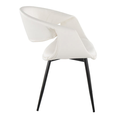 Curvo Upholstered Chair - Set of 2