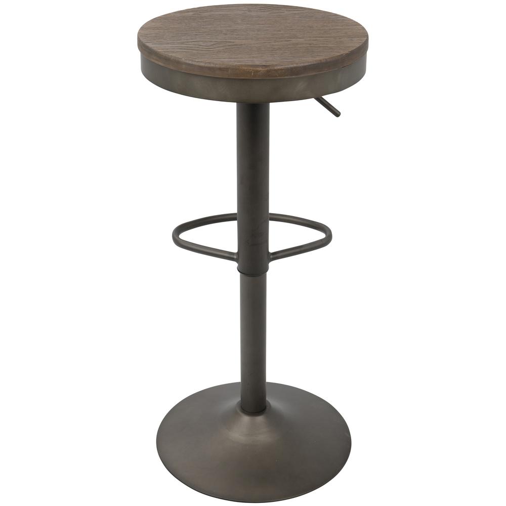 Antique, Brown Dakota Barstool - Set of 2