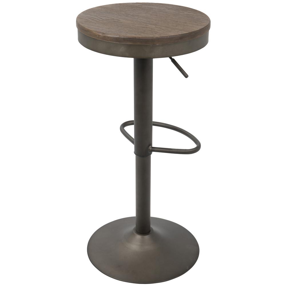Antique, Brown Dakota Barstool - Set of 2