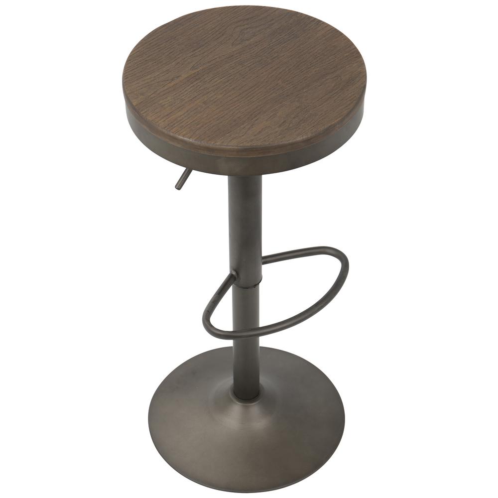 Antique, Brown Dakota Barstool - Set of 2