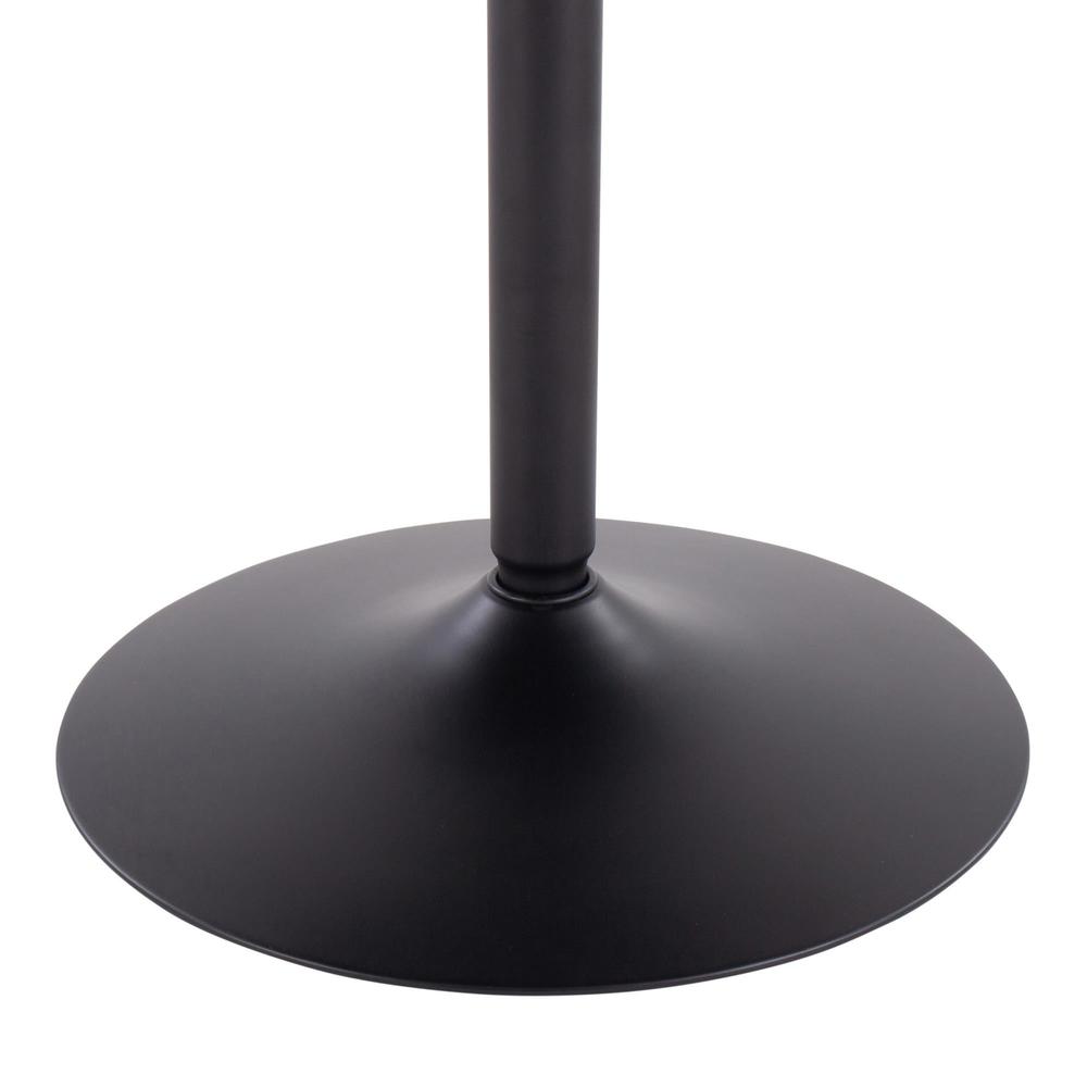 Black Steel, Black Wood Dakota Dining Table