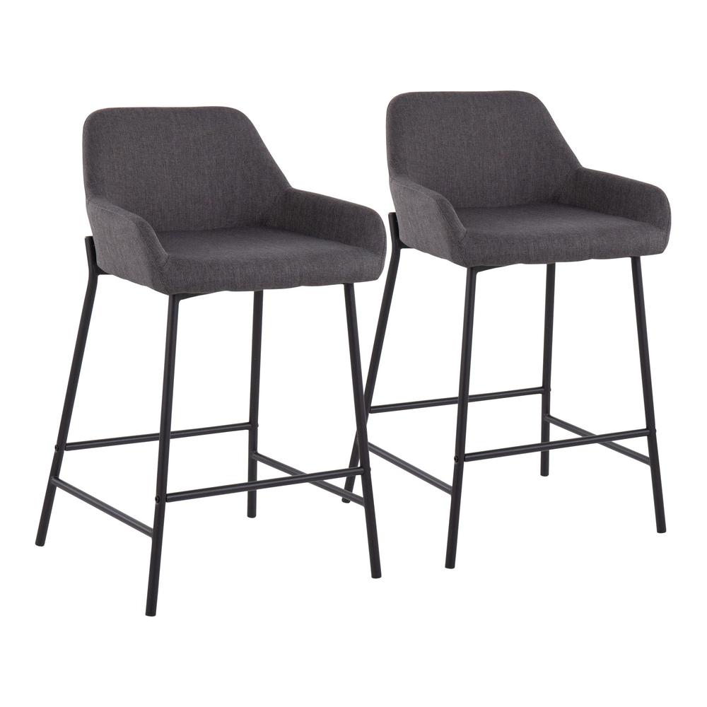 Daniella Fixed-Height Counter Stool - Set of 2