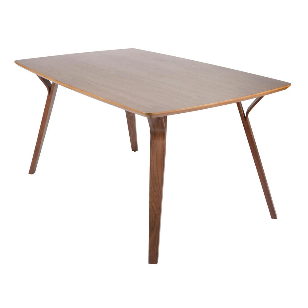 Walnut Wood Folia Dining Table
