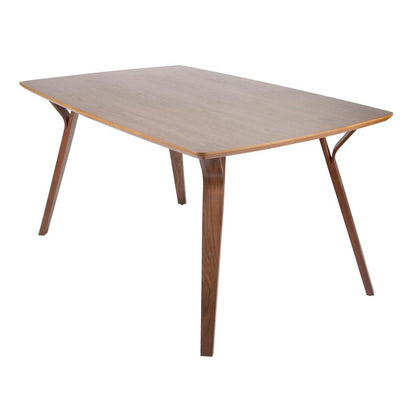 Walnut Wood Folia Dining Table