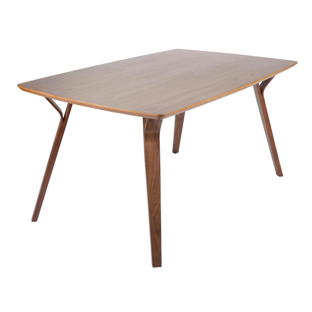 Walnut Wood Folia Dining Table