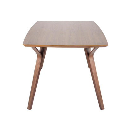 Walnut Wood Folia Dining Table