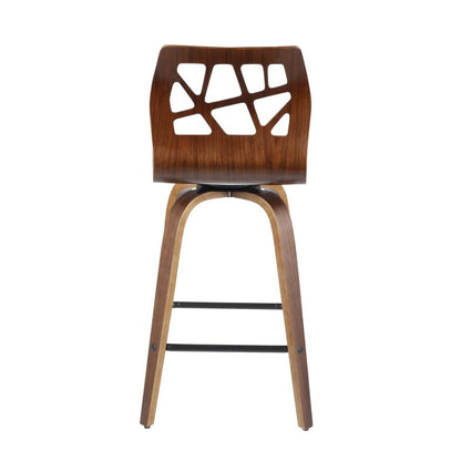 Grey Folia 26" Fixed Height Counter Stool - Set of 2