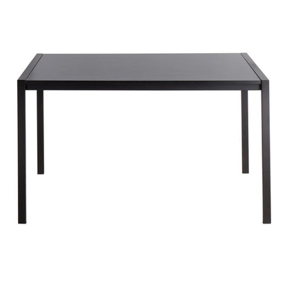 Black Metal, Black Wood Fuji Dinette Table