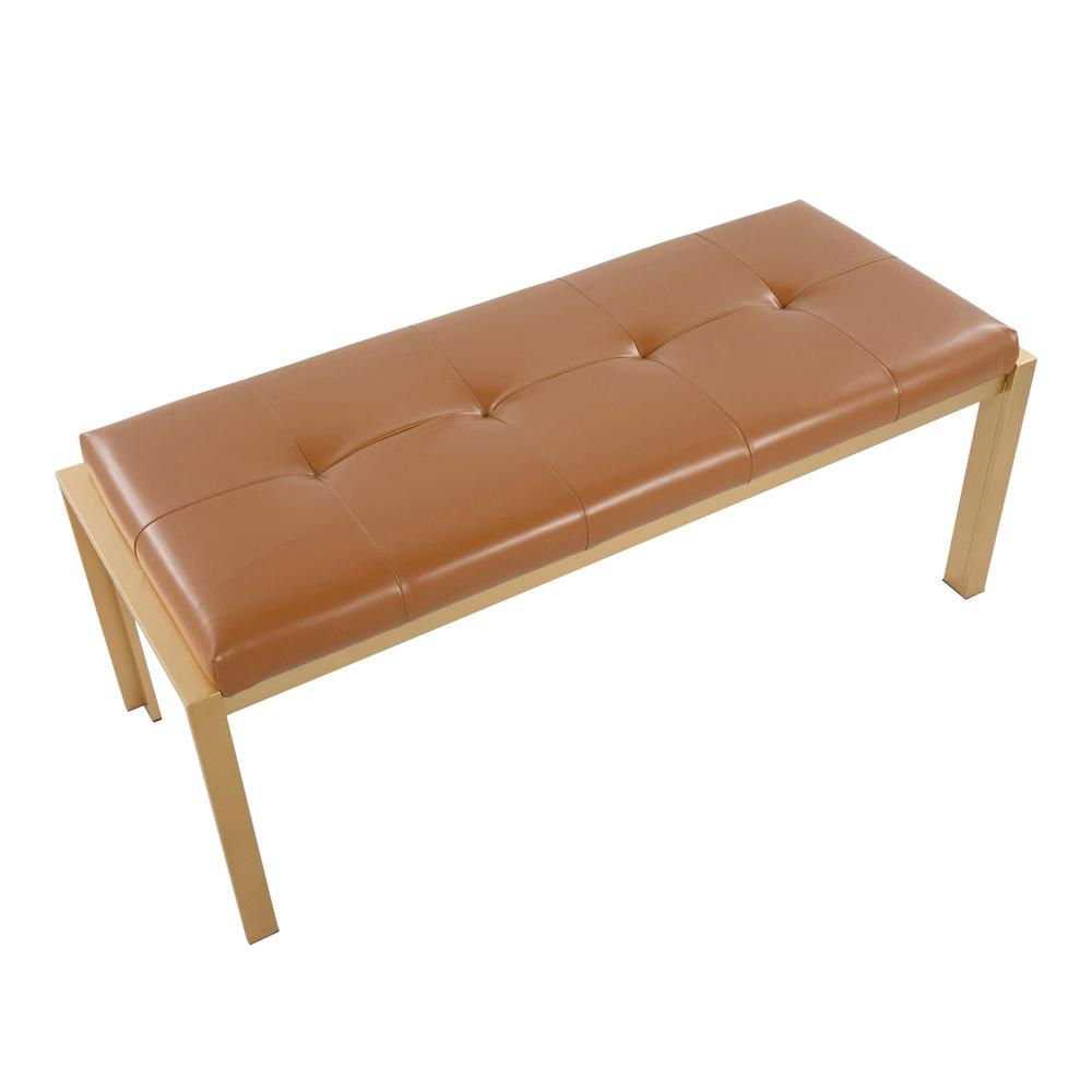 Gold Metal, Camel PU Fuji Bench