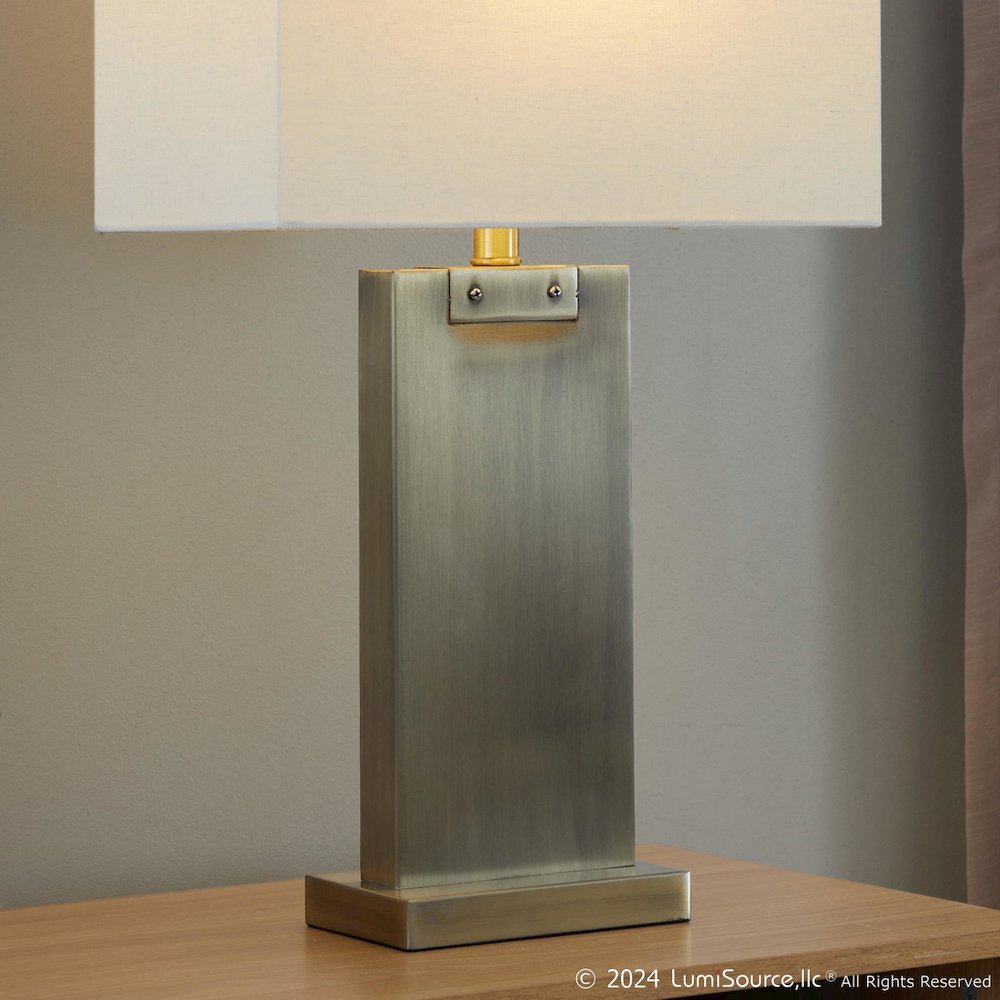 Royce 26" Metal Table Lamp - Set of 2