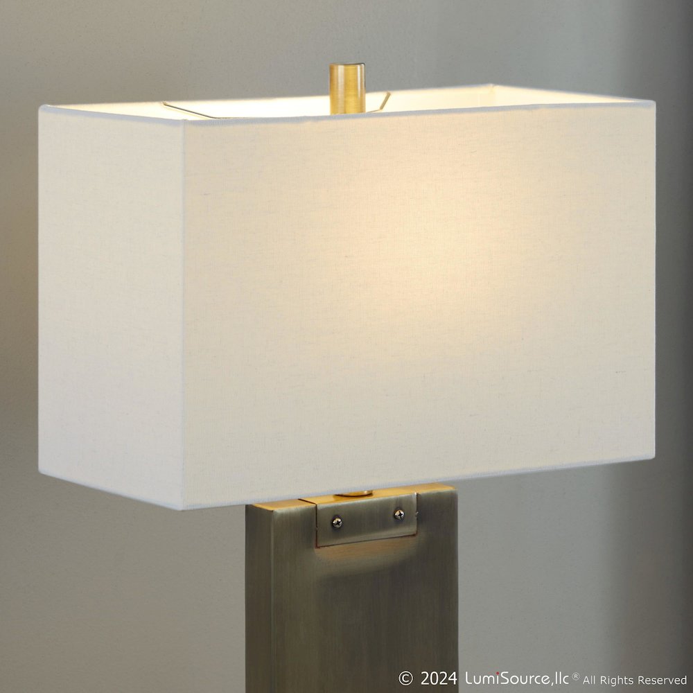 Royce 26" Metal Table Lamp - Set of 2