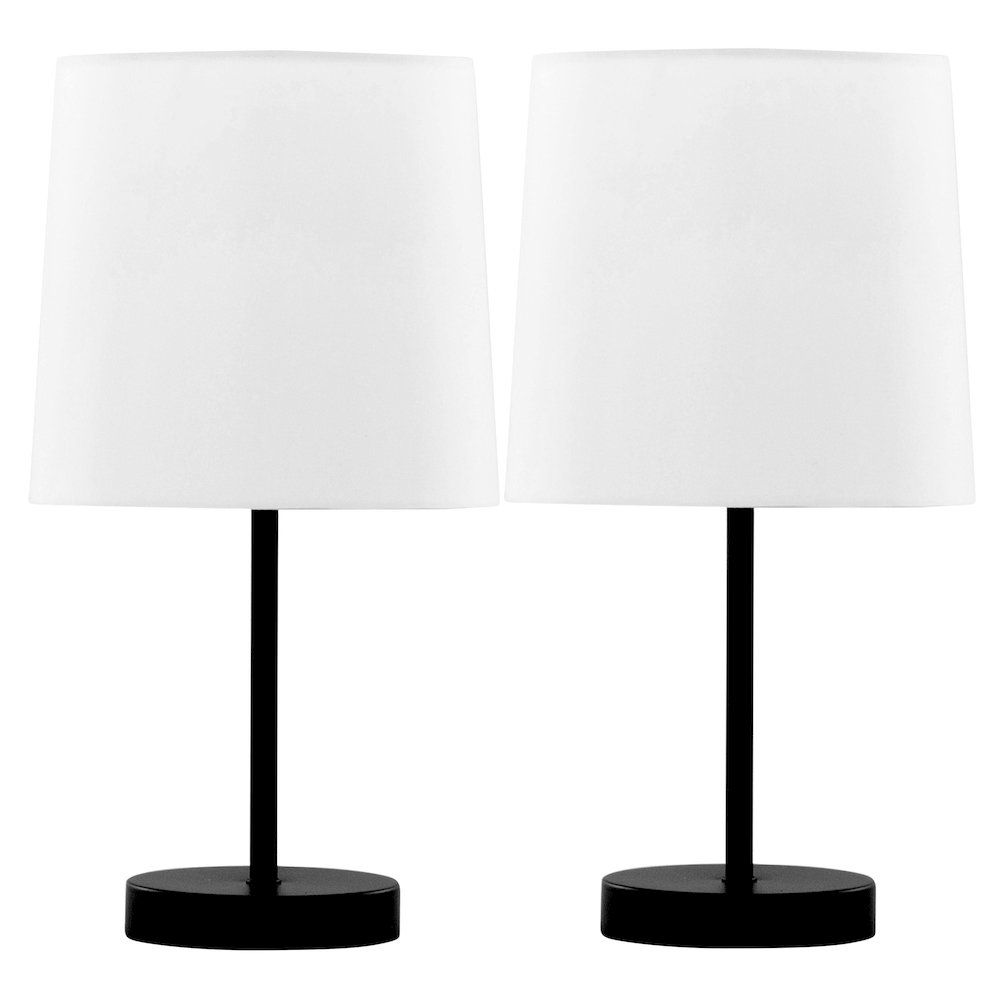 Cooper 16" Metal Accent Lamp - Set of 2