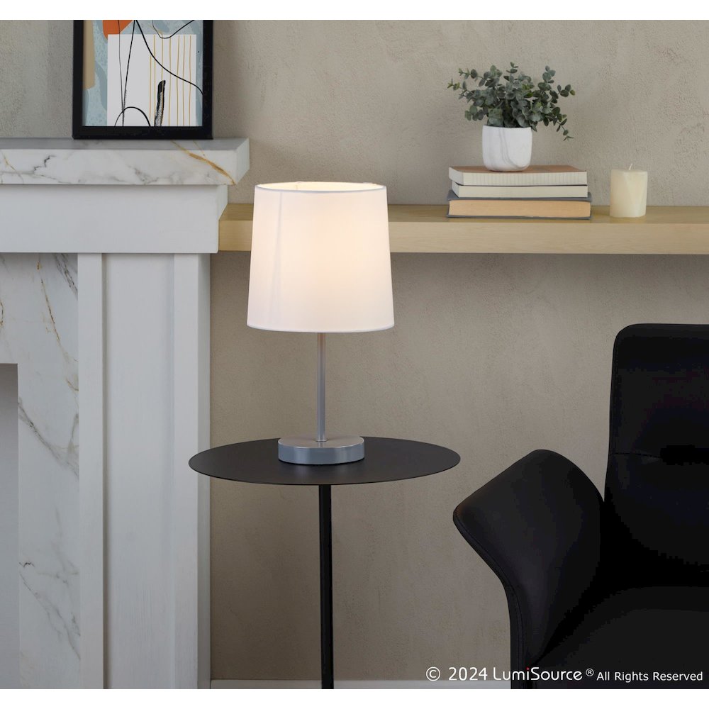 Cooper 16" Metal Accent Lamp - Set of 2