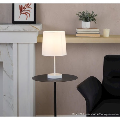 Cooper 16" Metal Accent Lamp - Set of 2