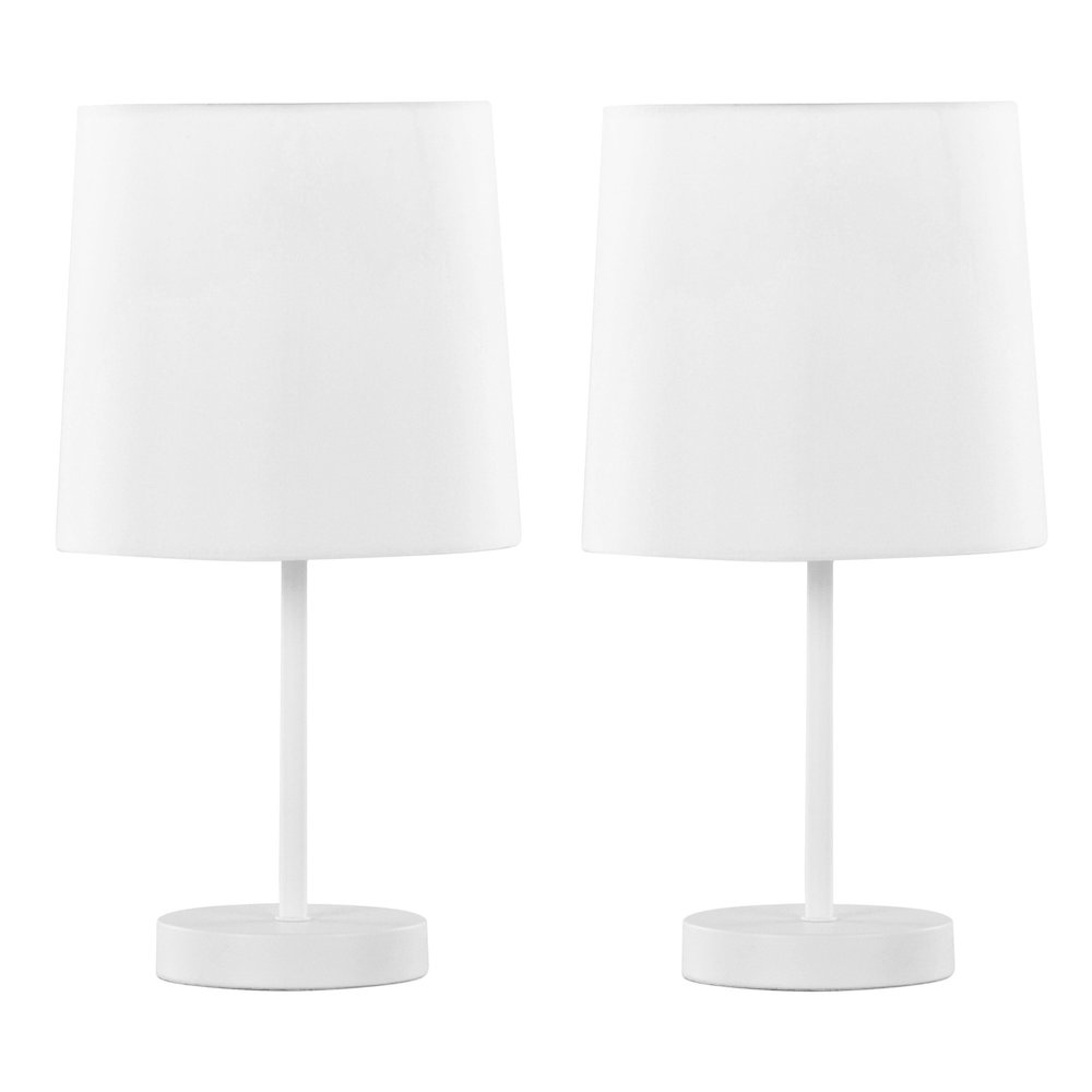 Cooper 16" Metal Accent Lamp - Set of 2