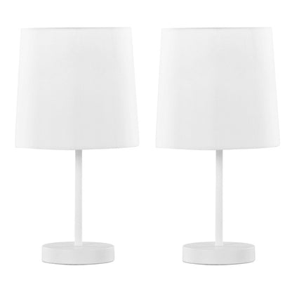 Cooper 16" Metal Accent Lamp - Set of 2